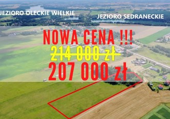 działka na sprzedaż - Olecko (gw), Sedranki