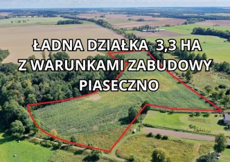 działka na sprzedaż - Górowo Iławeckie (gw), Piaseczno