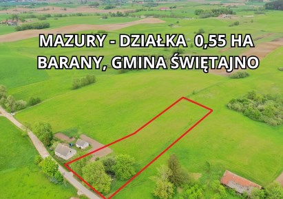 działka na sprzedaż - Świętajno, Barany