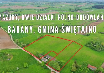 działka na sprzedaż - Świętajno, Barany