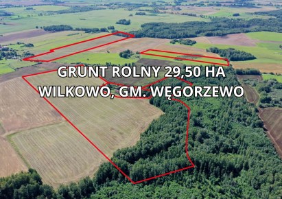 działka na sprzedaż - Węgorzewo (gw), Wilkowo