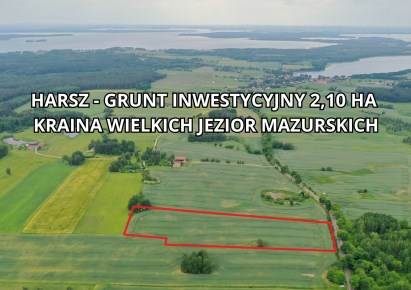 działka na sprzedaż - Pozezdrze, Harsz