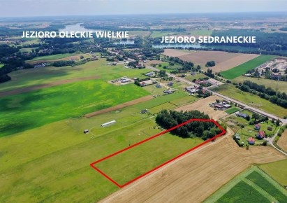 działka na sprzedaż - Olecko (gw), Sedranki