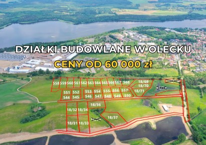 działka na sprzedaż - Olecko